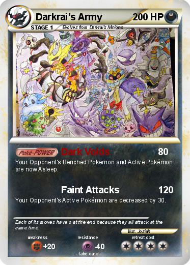 Pokemon Darkrai's Army