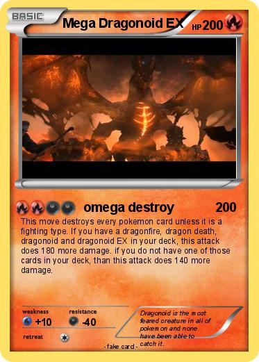 Pokemon Mega Dragonoid EX