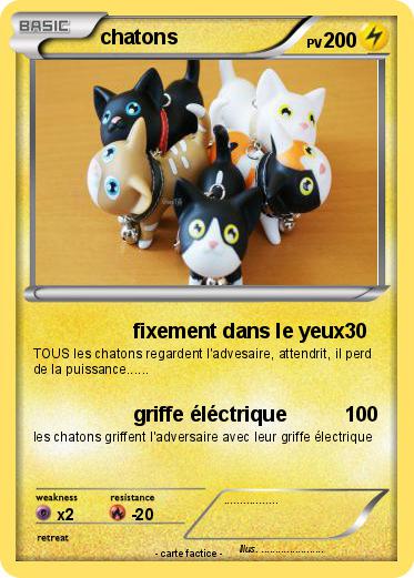 Pokemon chatons