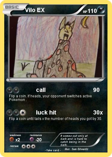 Pokemon Vilo EX