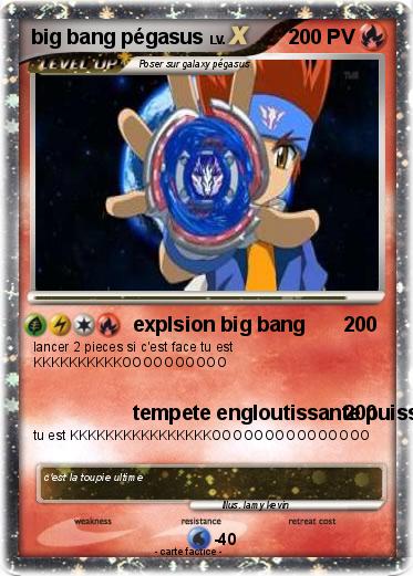 Pokemon big bang pégasus