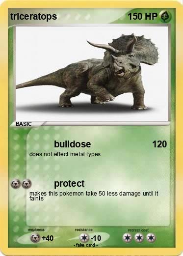 Pokemon triceratops