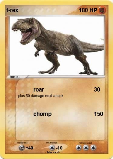 Pokemon t-rex