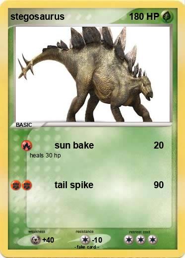 Pokemon stegosaurus