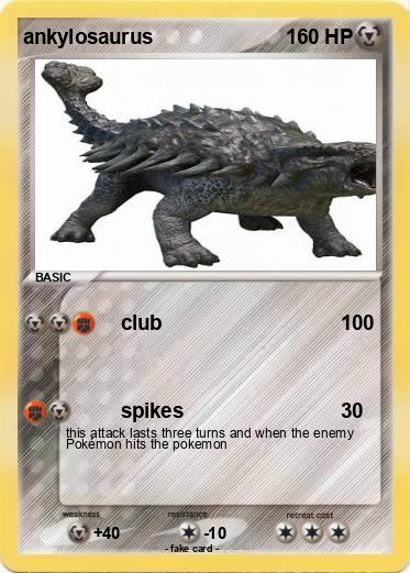 Pokemon ankylosaurus