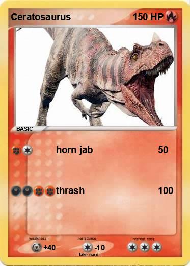 Pokemon Ceratosaurus