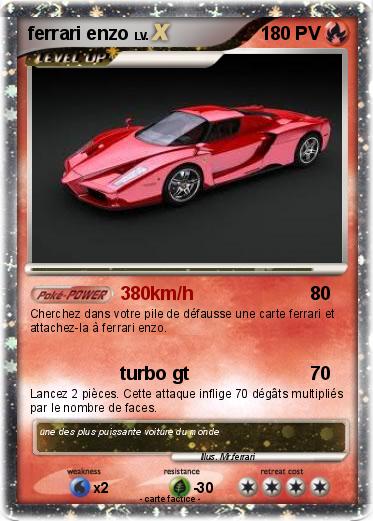 Pokemon ferrari enzo