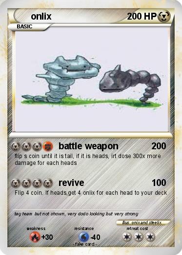 Pokemon onlix
