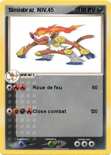 Pokemon Simiabraz  NIV.45