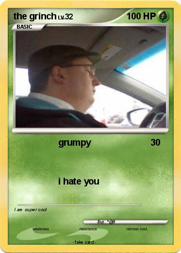 Pokemon the grinch