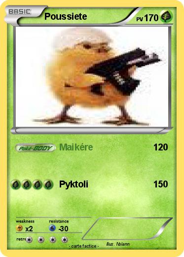 Pokemon Poussiete