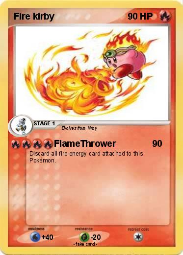 Pokemon Fire kirby