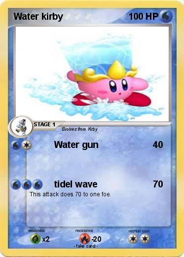 Pokemon Water kirby
