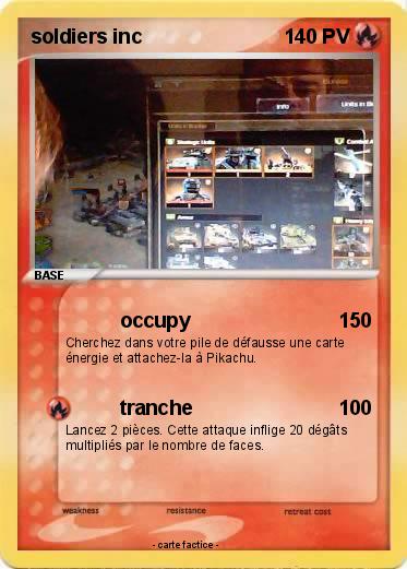Pokemon soldiers inc