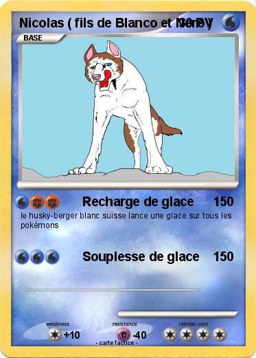 Pokemon Nicolas ( fils de Blanco et Nero )