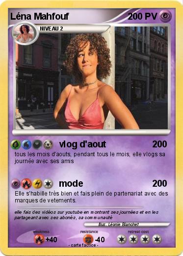 Pokemon Léna Mahfouf