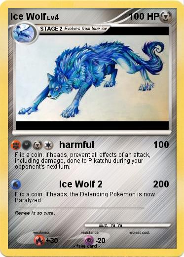 Pokemon Ice Wolf