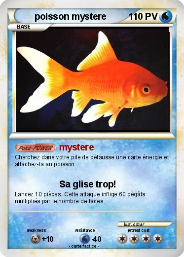 Pokemon poisson mystere