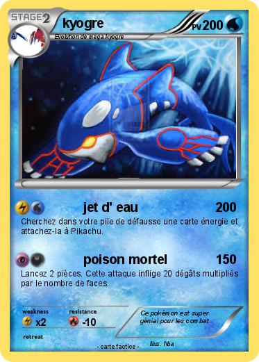 Pokemon kyogre