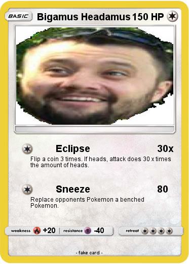 Pokemon Bigamus Headamus