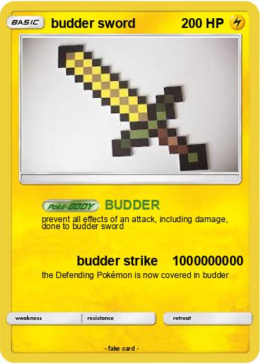 Pokemon budder sword