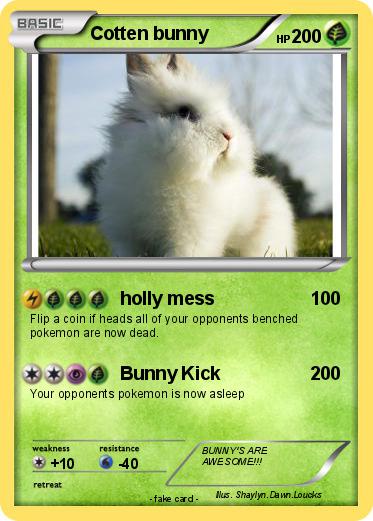 Pokemon Cotten bunny