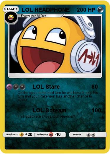 Pokemon LOL HEADPHONE