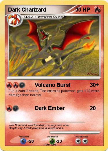 Pokemon Dark Charizard