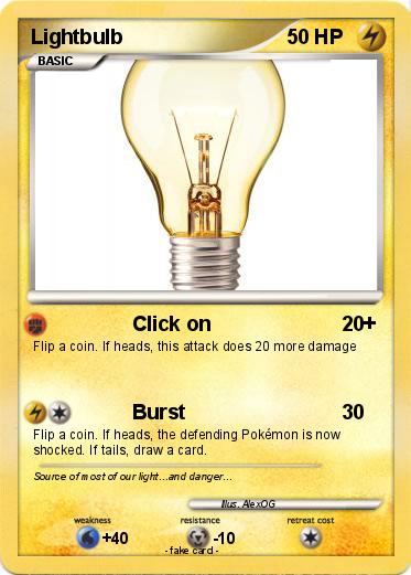 Pokemon Lightbulb
