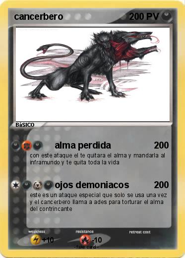 Pokemon cancerbero