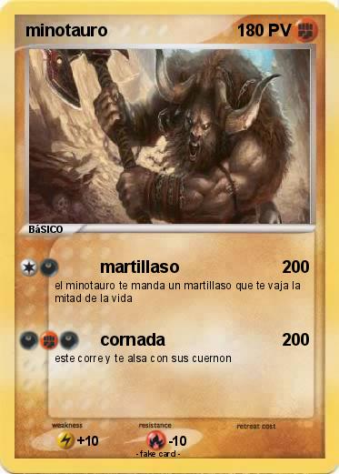 Pokemon minotauro