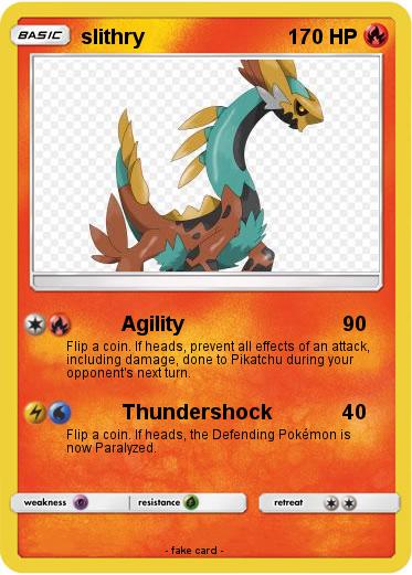 Pokemon slithry