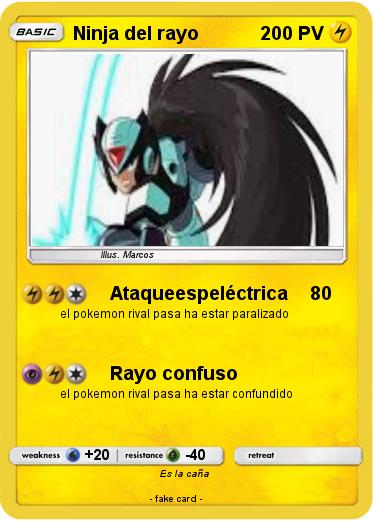 Pokemon Ninja del rayo