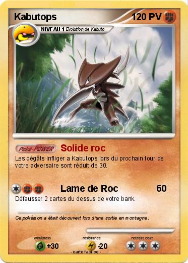 Pokemon Kabutops