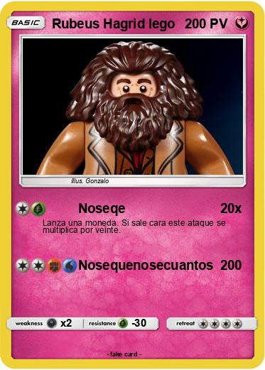 Pokemon Rubeus Hagrid lego