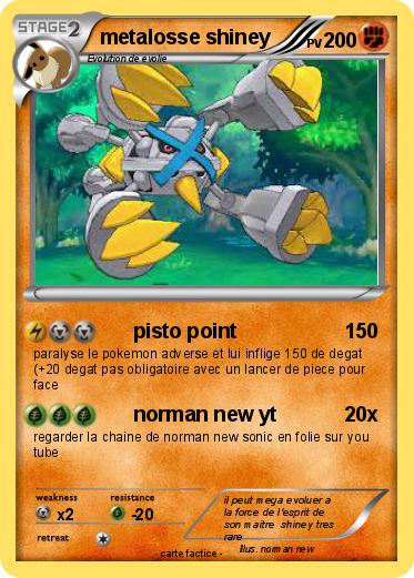 Pokemon metalosse shiney
