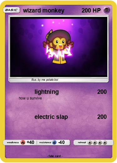 Pokemon wizard monkey