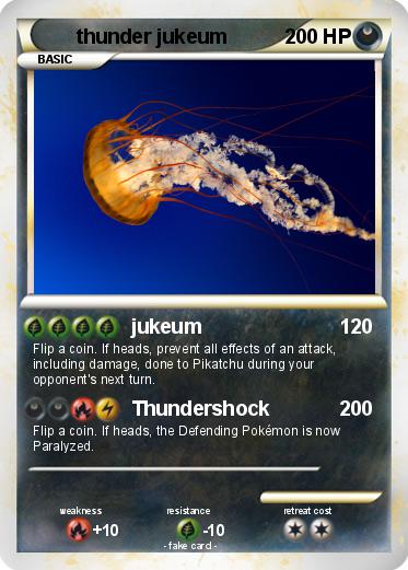 Pokemon thunder jukeum