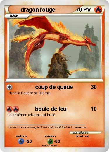 Pokemon dragon rouge