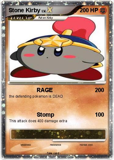 Pokemon Stone Kirby