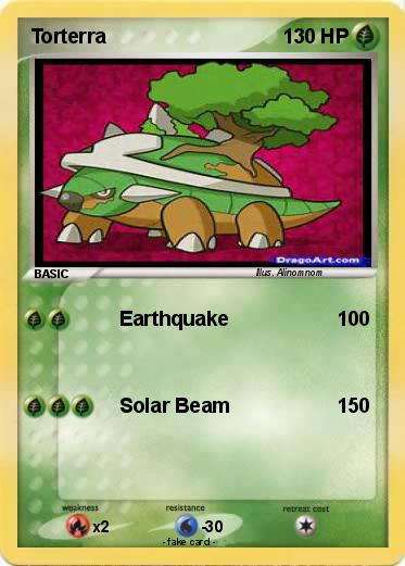Pokemon Torterra