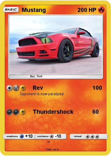 Pokemon Mustang