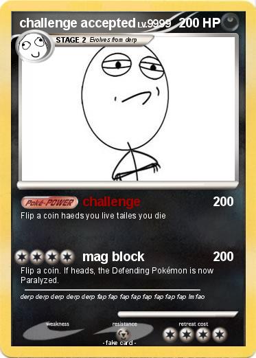 Pokemon challenge accepted