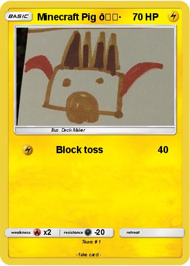 Pokemon Minecraft Pig ?