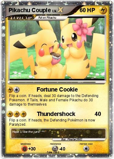 Pokemon Pikachu Couple