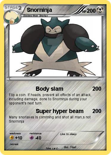 Pokemon Snorninja