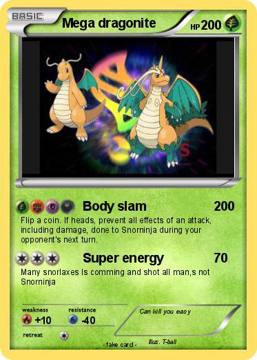 Pokemon Mega dragonite