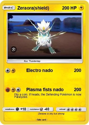 Pokemon Zeraora(shield)