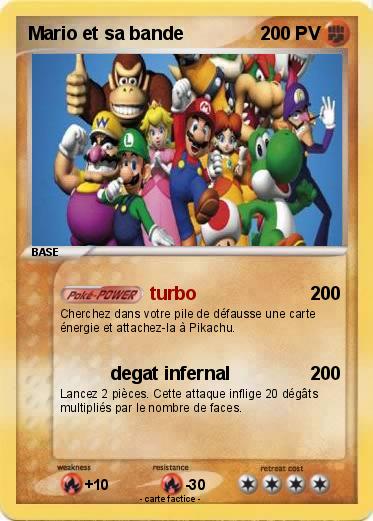 Pokemon Mario et sa bande