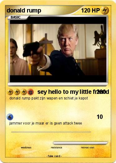 Pokemon donald rump